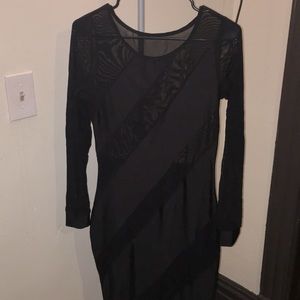 Sheer Black Dress
